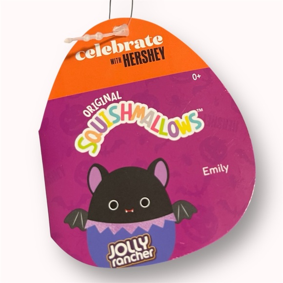 NWT 8" Emily the Jolly Rancher bat Squishmallow - Picture 2 of 4